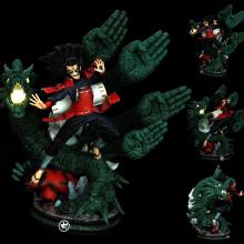 Naruto Senju Hashirama anime big figure(can lighti...