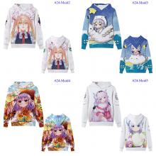 Miss Kobayashi's Dragon Maid anime hoodies sweatshirts cloth
