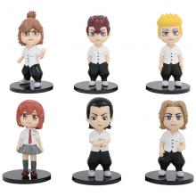 Tokyo Revengers anime figures set(6pcs a set)(OPP ...