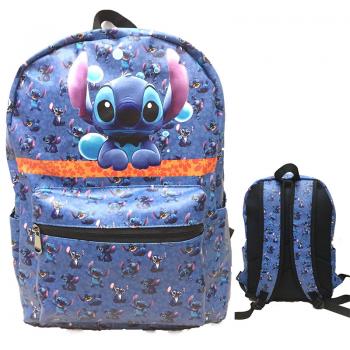 Stitch anime backpack bag