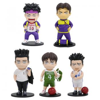 Slam Dunk anime figures set(5pcs a set)(OPP bag)