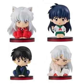 Inuyasha anime figures set(4pcs a set)(OPP bag)