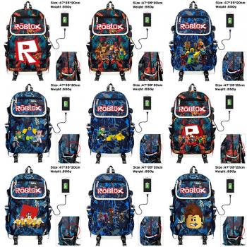 ROBLOX game canvas camouflage backpack bag