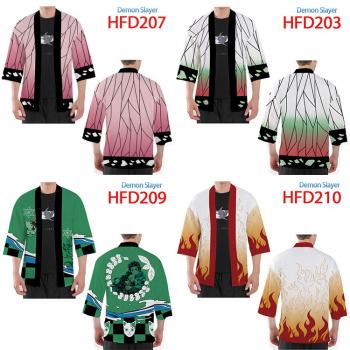 Demon Slayer anime short haori kimono cloak cloth