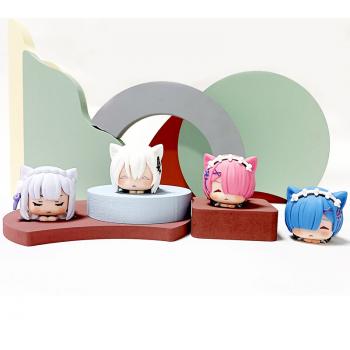 Re:Life in a different world from zero anime figures set(4pcs a set)