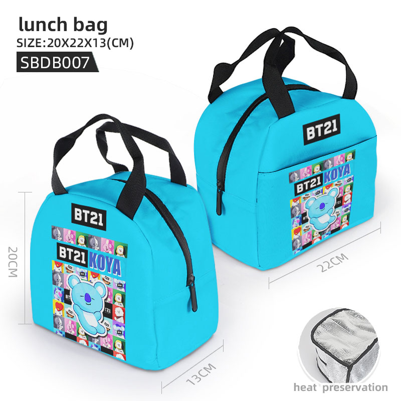 BTS BT21 star lunch bag_Star shop_Banacool anime product wholesale,anime  manga,anime online shop phone mall