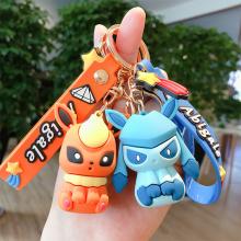 Pokemon Eevee anime figure doll key chains