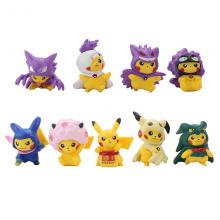 Pokemon Pikachu anime figures set(9pcs a set)(OPP ...
