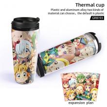 The Seven Deadly Sins anime plastic insulated mug ...