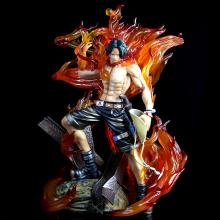 One Piece ACE anime big figure(can lighting)