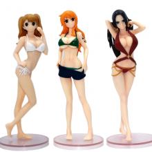 One piece Boa Hancock/Nami/Pudding anime figure