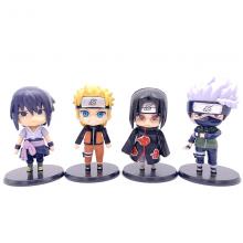 Naruto anime figures set(4pcs a set)(OPP bag)