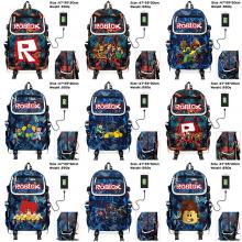 ROBLOX game canvas camouflage backpack bag