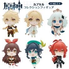 Genshin Impact game figures set(6pcs a set)(OPP ba...