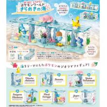 Pokemon the sea world anime figures set(6pcs a set...