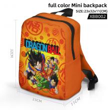 Dragon Ball anime full color mini backpack bag