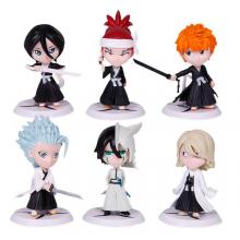 Bleach anime figures set(6pcs a set)(OPP bag)