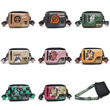 One Piece Naruto Totoro Demon Slayer anime Satchel...