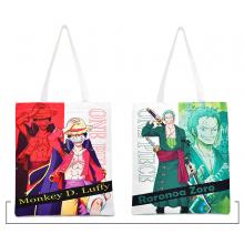 One Piece anime canvas handbag satchel shoulder bag