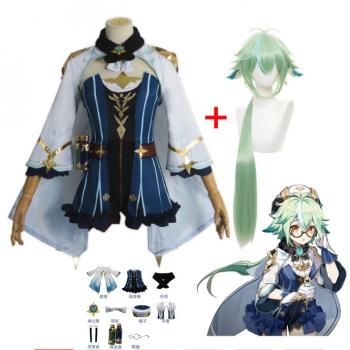 Genshin Impact Knights Sucrose game cosplay dress cloth costume