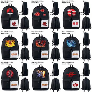 Naruto anime nylon backpack bag