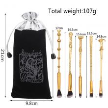 Harry Potter makeup brush(5pcs a set)