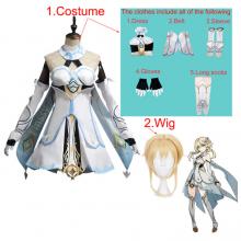 Genshin Impact Lumine game cosplay dress cloth costume