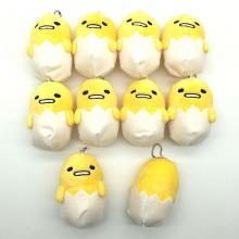 4inches Gudetama plush dolls set(10pcs a set)