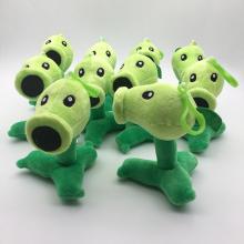 4.8inches Plants vs. Zombies PVZ game plush dolls set(10pcs a set)