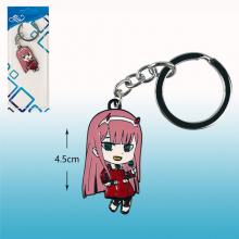 Darling in the FranXX 02 anime key chain/necklace