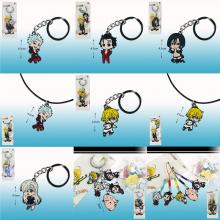The Seven Deadly Sins anime key chain/necklace