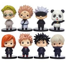 Jujutsu Kaisen anime figures set(8pcs a set)(OPP b...