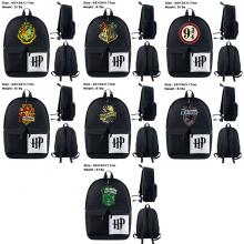 Harry Potter nylon backpack bag