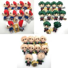 5inches My Hero Academia plush dolls set(10pcs a s...