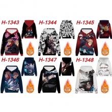 Jujutsu Kaisen thickened and cashmere hoodie sweat...