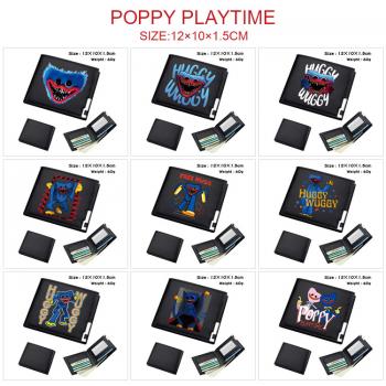 Poppy Playtime game black wallet