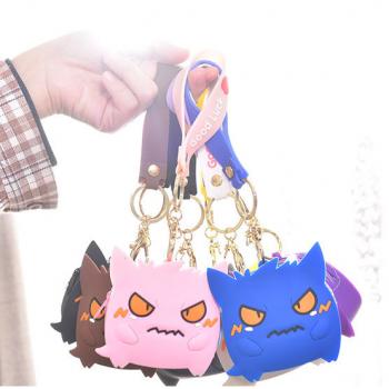 Pokemon Gengar silicon PVC coin purse wallet