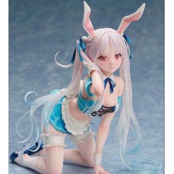 Chris Aqua blue anime figure