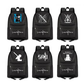 Sword Art Online anime backpack bag