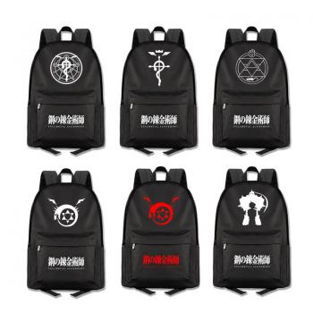 Fullmetal Alchemist anime backpack bag