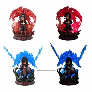 Naruto Susanoo Uchiha Itachi Madara anime figure(can lighting)