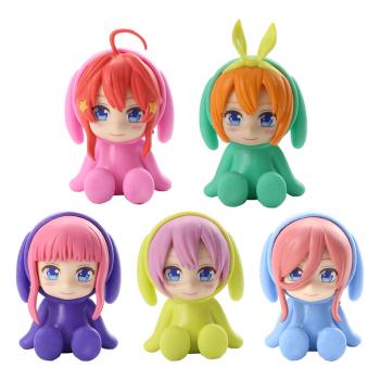 The Quintessential Quintuplets anime figures set(5pcs a set)(OPP bag)