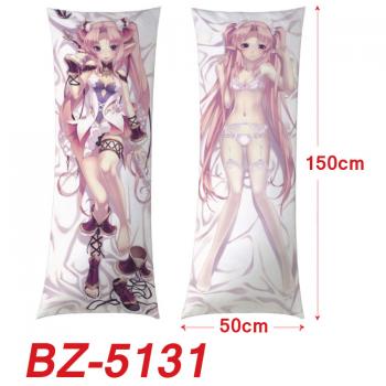 Record of agarest war anime two-sided long pillow adult body pillow 50*150CM