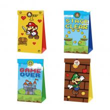 Super Mario food packing wrapping paper bag package(12pcs a bag)