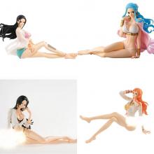 One piece Boa Hancock/Robin/Nami/ViVi anime figure...