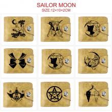 Sailor Moon anime buckle wallet