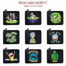 Rick and Morty anime wallet