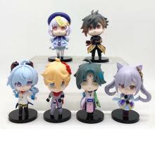 Genshin Impact game figures set(6pcs a set)(OPP ba...