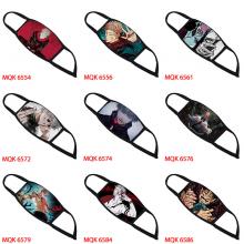 Jujutsu Kaisen anime trendy mask face mask