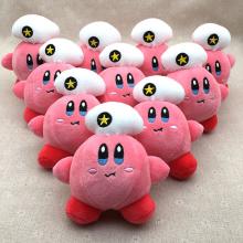 5inches Kirby anime plush dolls set(10pcs a set)